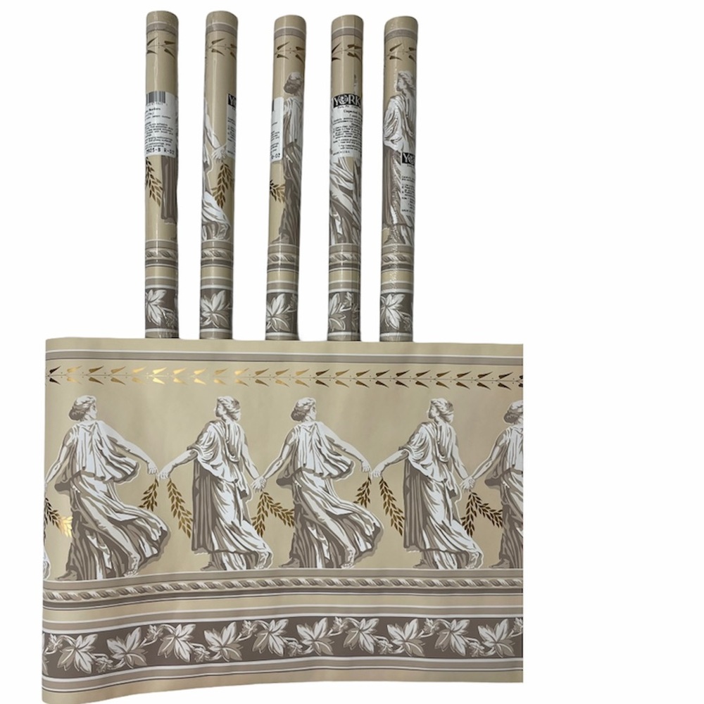 Vintage Wall Border Paper by York #MC 2925-B Wallpaper Border Art Home Decor